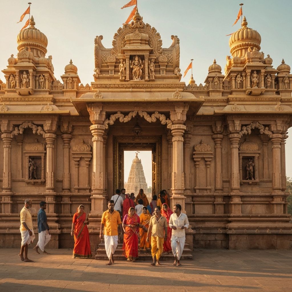 Spiritual temples of India